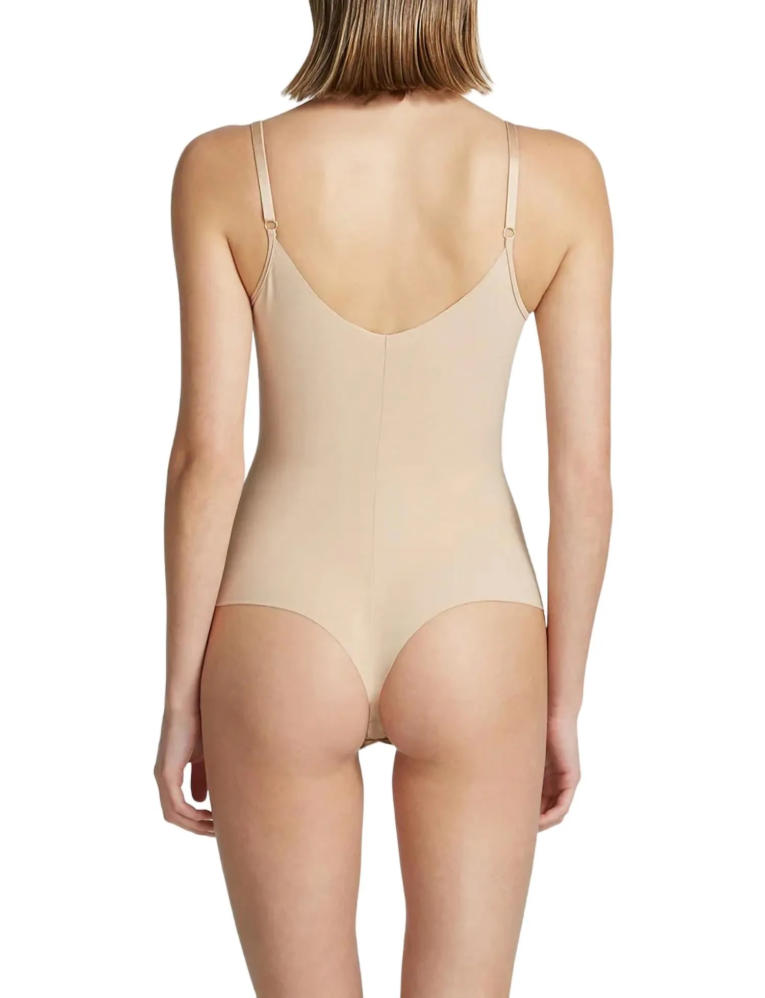 Klassischer Kontroll-Bodysuit in Hautfarbe