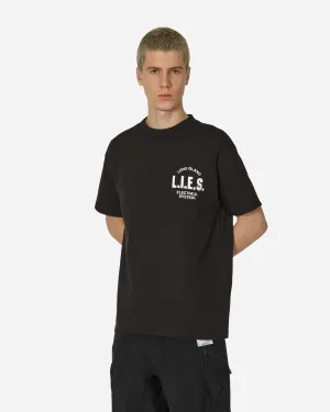 Klassisches Logo-Print T-Shirt Schwarz