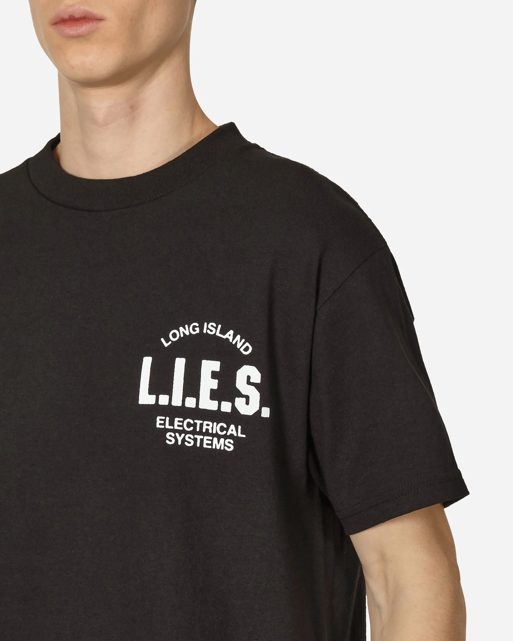 Klassisches Logo-Print T-Shirt Schwarz