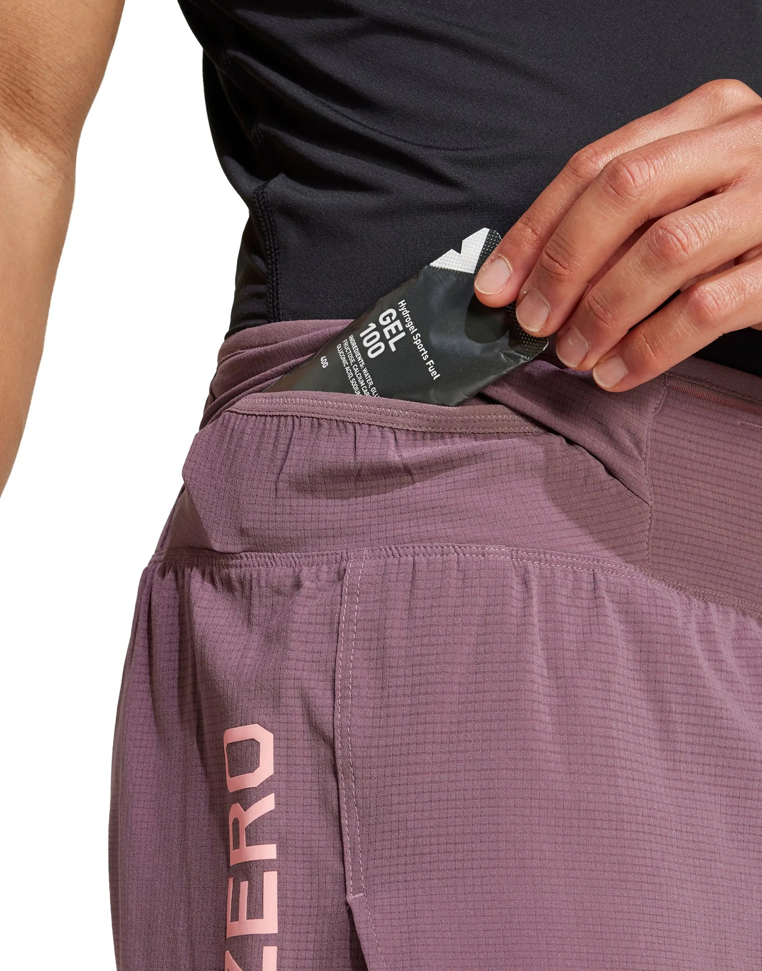 Bekleidung Adidas Herren adidas Adizero Gel Laufshorts für Herren - Lila
