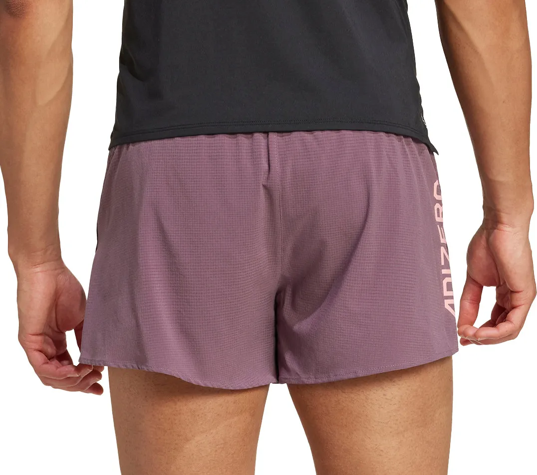 Bekleidung Adidas Herren adidas Adizero Gel Laufshorts für Herren - Lila