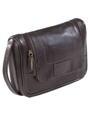 Bekleidung Alan Paine Alan Paine Herren Leder Waschtasche