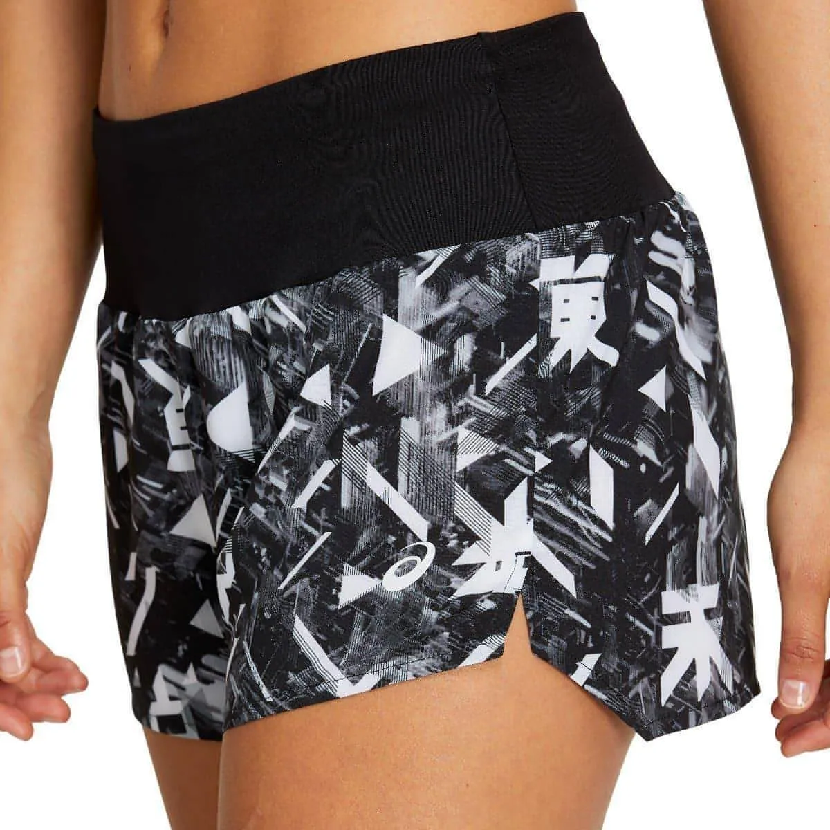 Bekleidung Asics Damen Asics Future 3,5 Zoll Damen Laufshorts - Schwarz