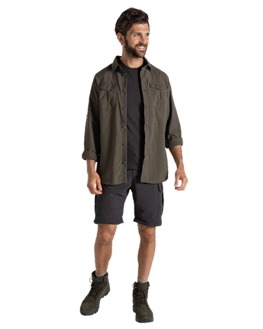 Kleidung Craghoppers Craghoppers Herren NosiLife Konvertible Cargo Hose III