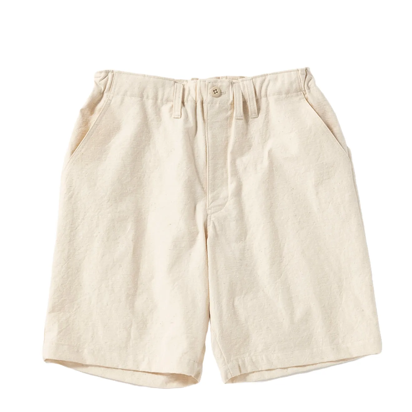 Kleidung Jackman Herren Jackman Rückseite Nep Umps Shorts Kinari / Ecru