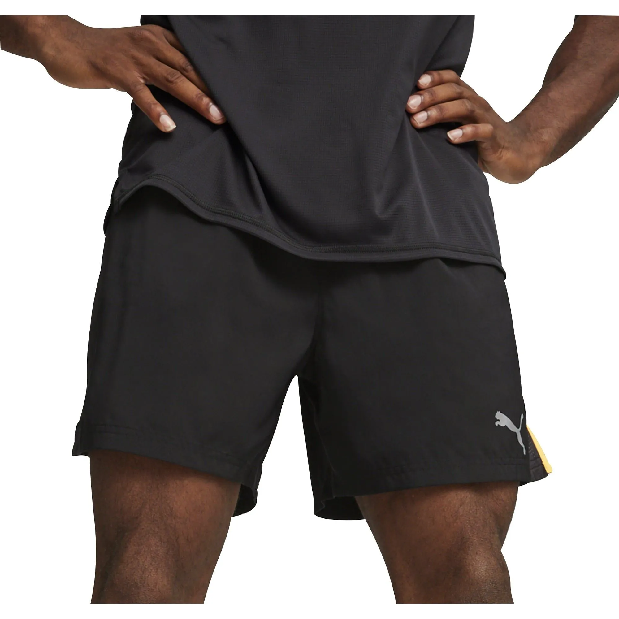 Bekleidung Puma Herren Puma Run Favourite Velocity 5 Zoll Herren Laufshorts - Schwarz