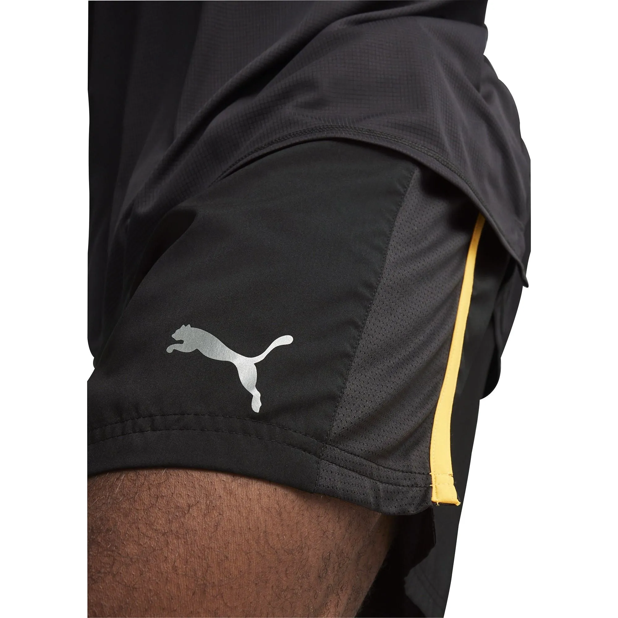 Bekleidung Puma Herren Puma Run Favourite Velocity 5 Zoll Herren Laufshorts - Schwarz