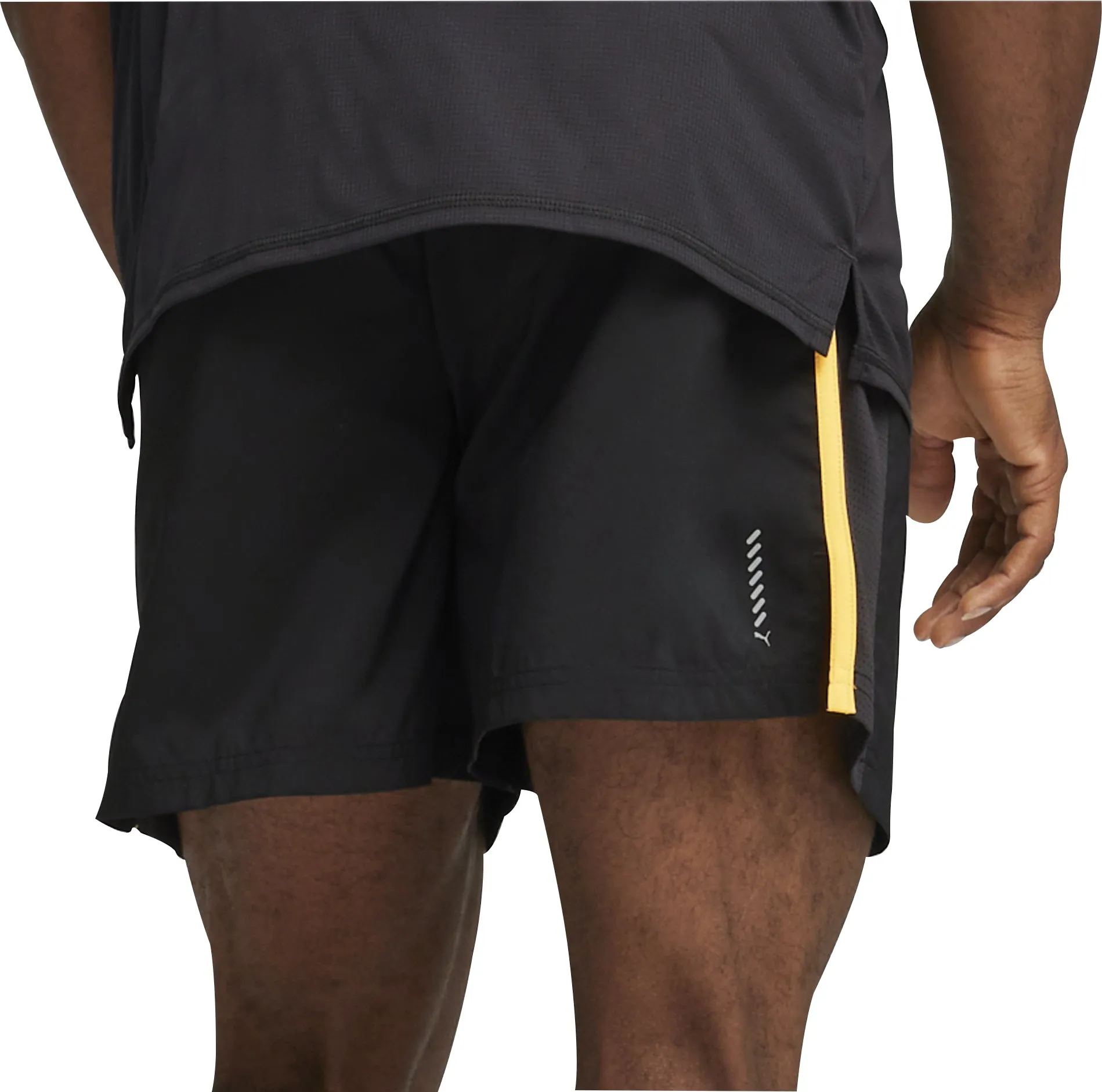 Bekleidung Puma Herren Puma Run Favourite Velocity 5 Zoll Herren Laufshorts - Schwarz