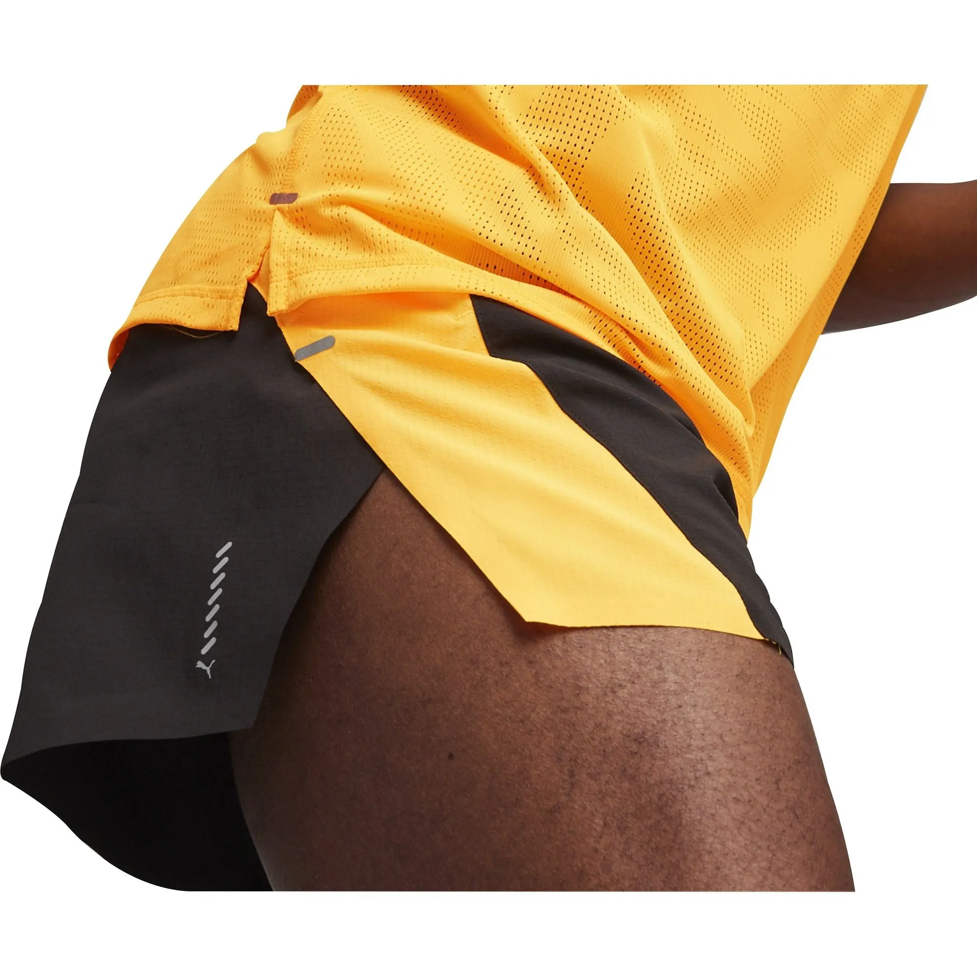 Bekleidung Puma Herren Puma Run Ultraweave Velocity 3 Zoll Herren Laufshorts - Schwarz