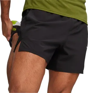 Bekleidung Puma Herren Puma Ultrabreathe Stretch 5 Zoll Herren Trainingsshorts - Schwarz
