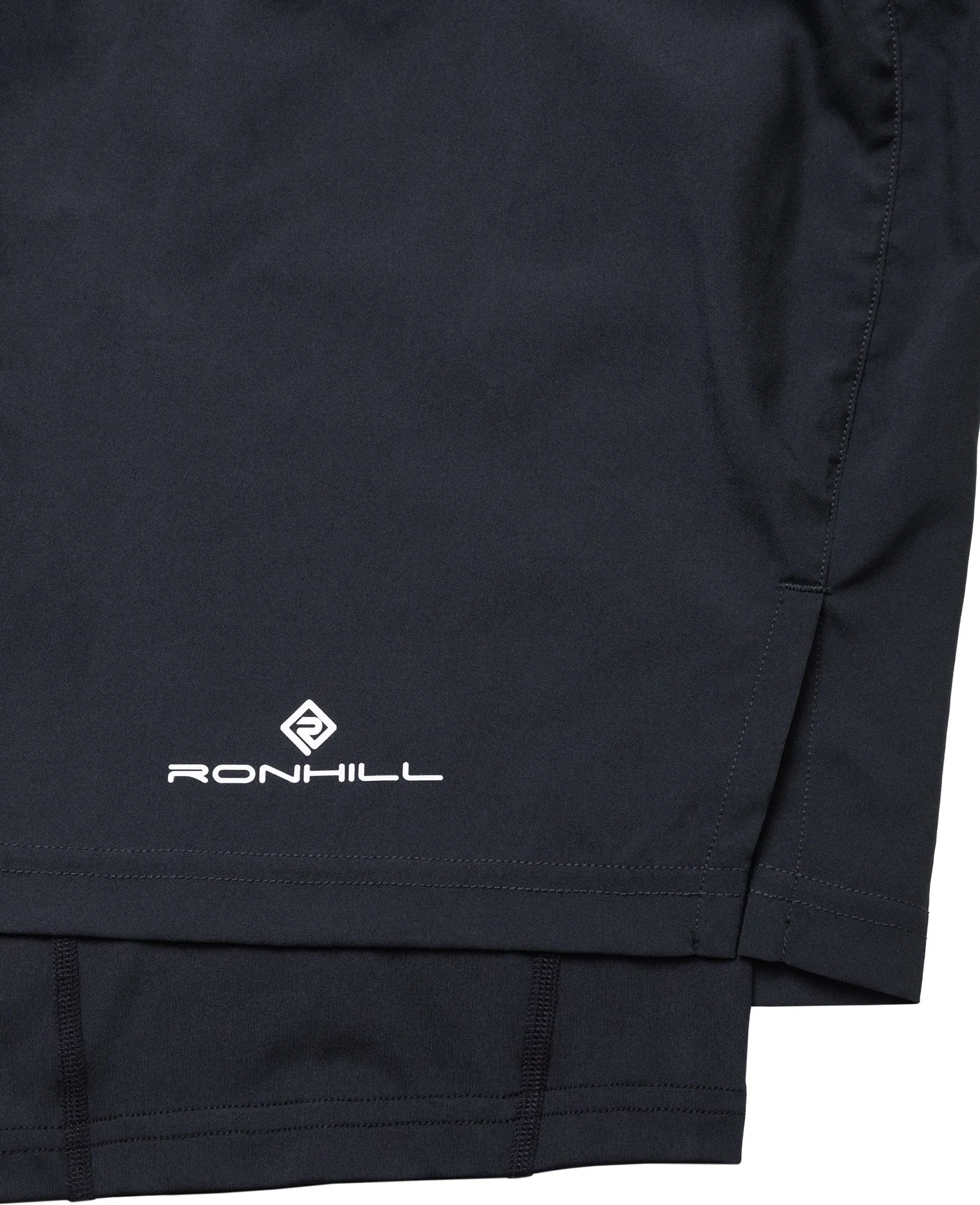 Bekleidung Ronhill Herren Ronhill Core Twin 2 In 1 Herren Laufshorts - Schwarz