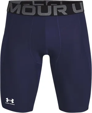 Unterwäsche Under Armour Herren Under Armour HeatGear Pocket Long Herren Short Kompressionsstrumpfhose - Blau