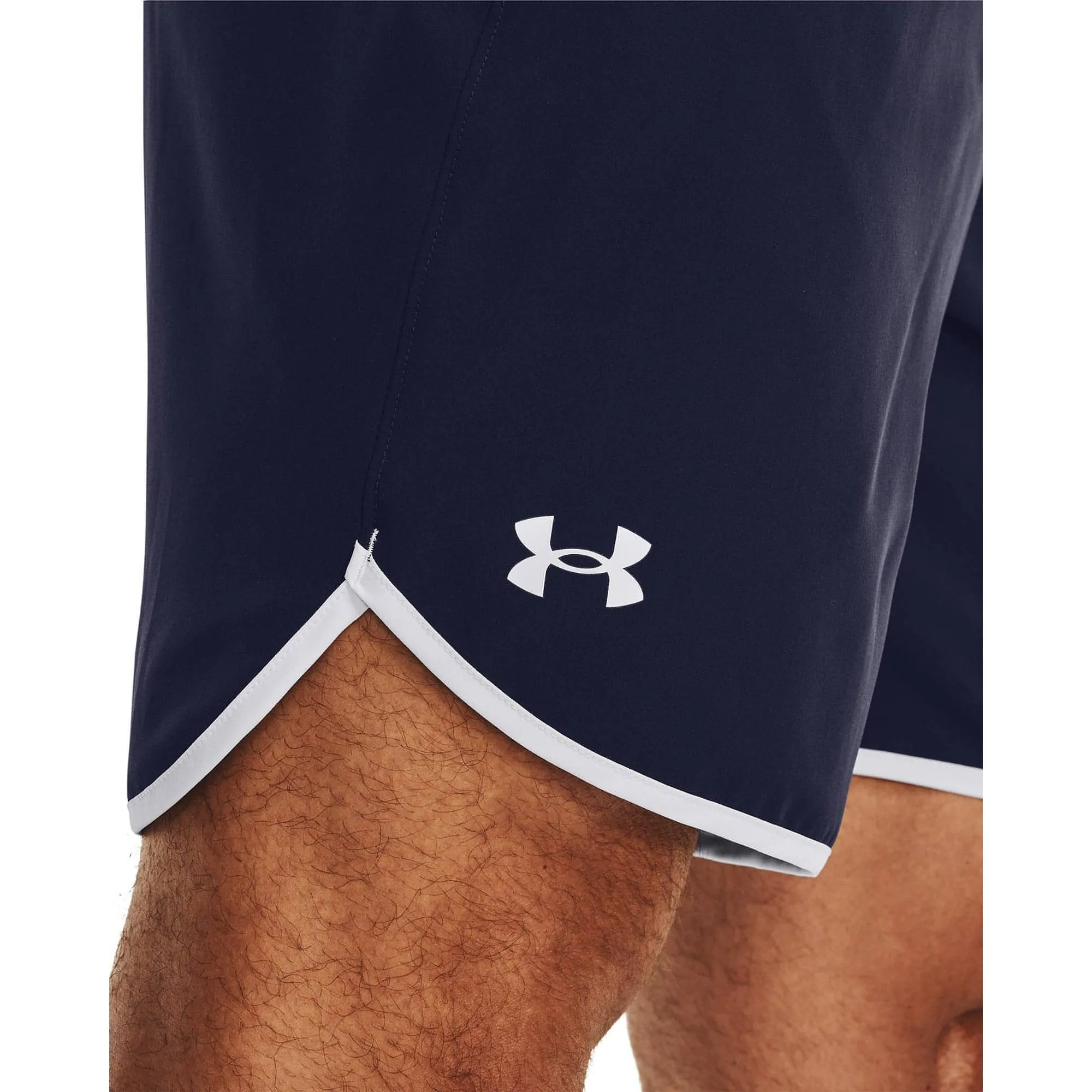 Bekleidung Under Armour  Herren Under Armour HIIT Gewebte Trainingsshorts für Herren - Marineblau
