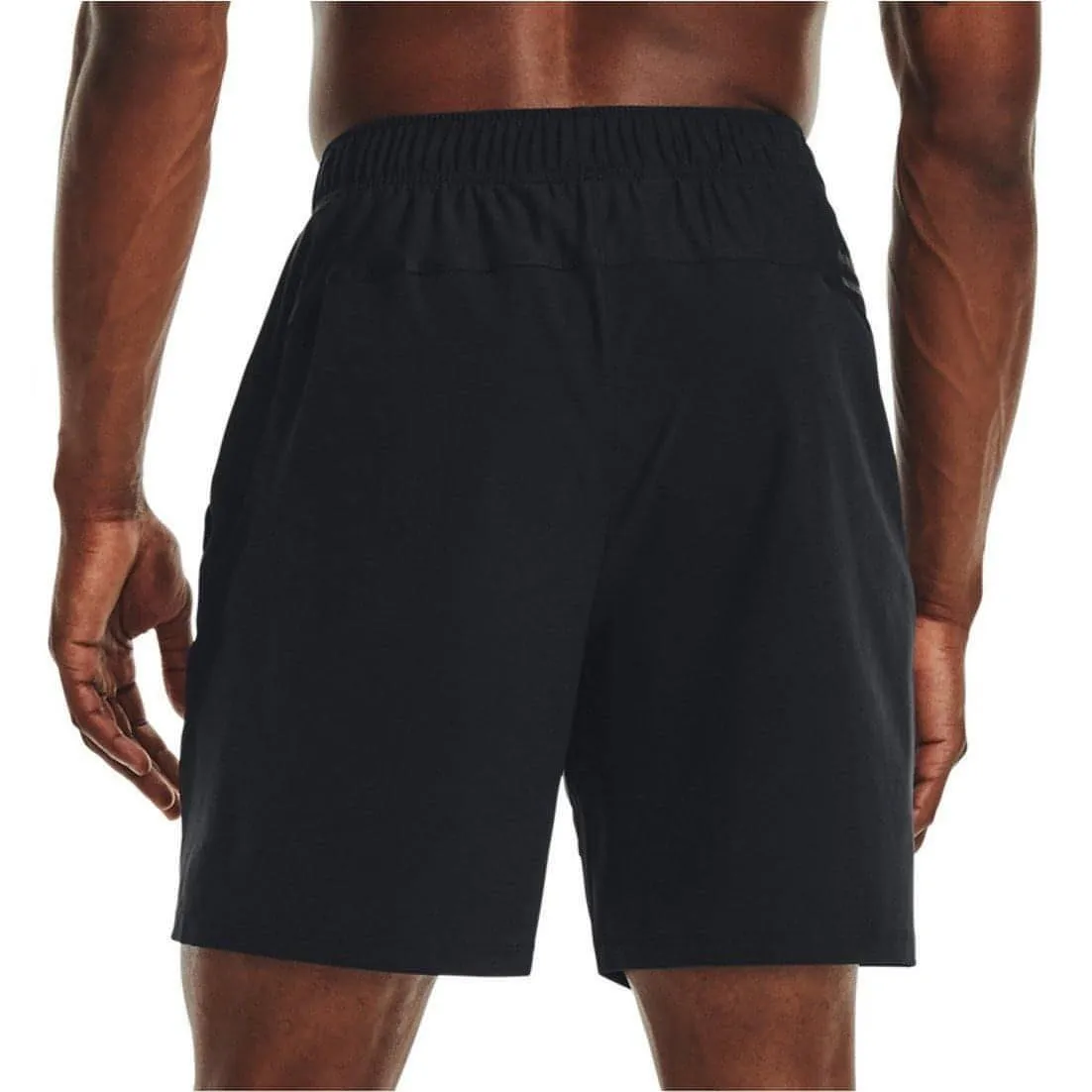 Unterwäsche Under Armour Herren Under Armour Strick-Gewebe-Hybrid Herren Trainingsshorts - Schwarz