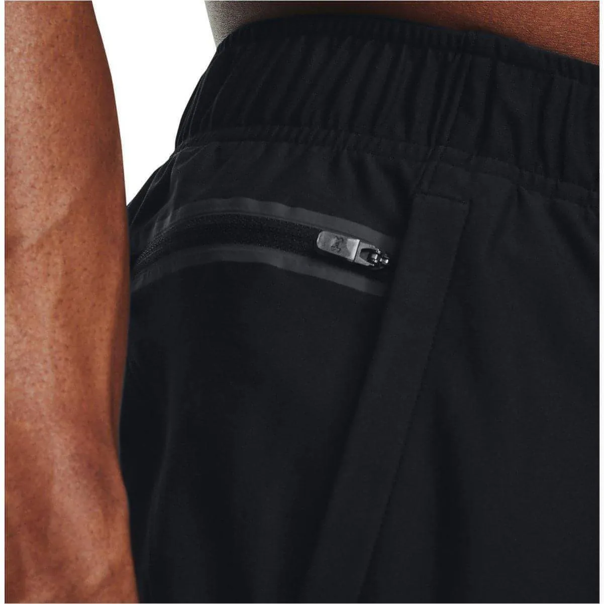 Unterwäsche Under Armour Herren Under Armour Strick-Gewebe-Hybrid Herren Trainingsshorts - Schwarz