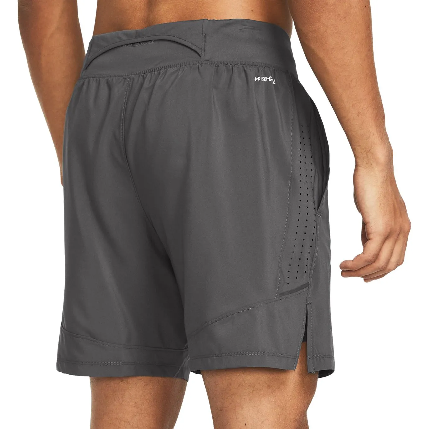 Under Armour Herren Under Armour Launch Elite 2 In 1 Herren Laufshorts - Grau