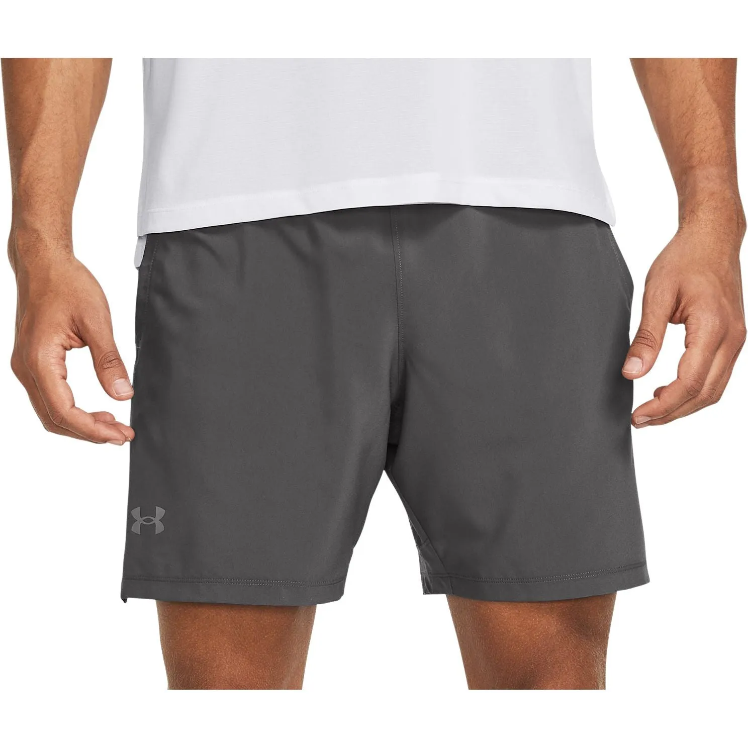 Under Armour Herren Under Armour Launch Elite 2 In 1 Herren Laufshorts - Grau