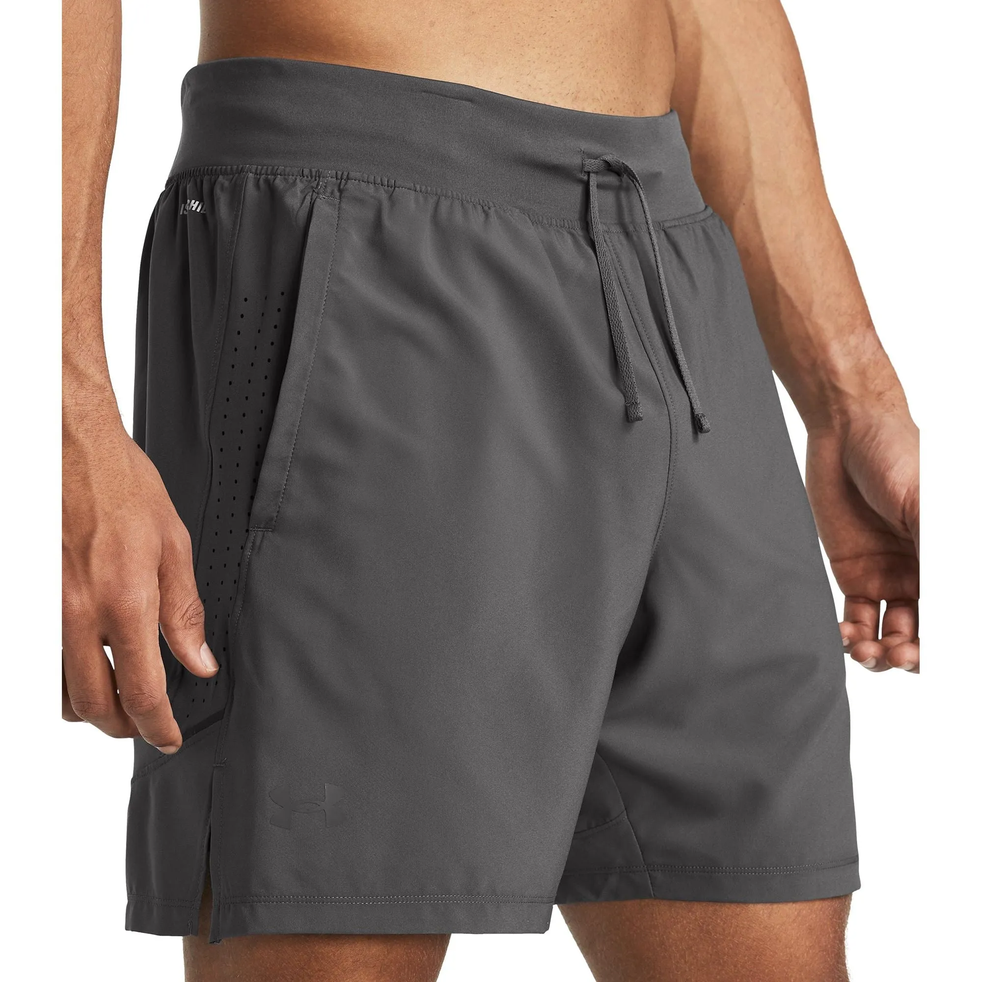 Under Armour Herren Under Armour Launch Elite 2 In 1 Herren Laufshorts - Grau
