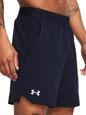Bekleidung Under Armour Herren Under Armour Vanish Woven 6 Zoll Herren Trainingsshorts - Marine