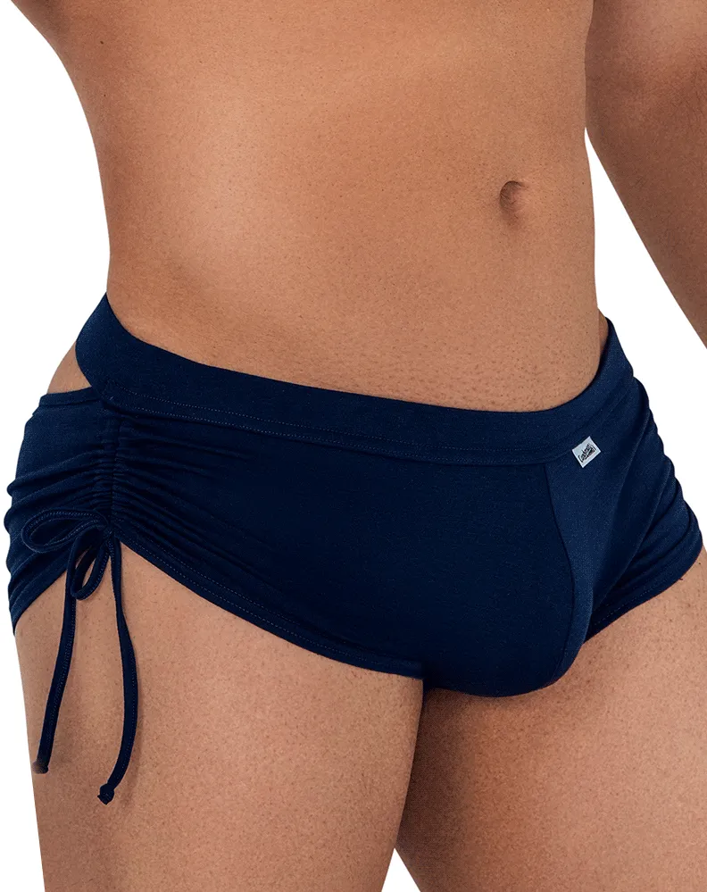 Bekleidung_Candyman_Herrenunterwäsche Candyman 99602 Lounge-Pyjama-Shorts Marine