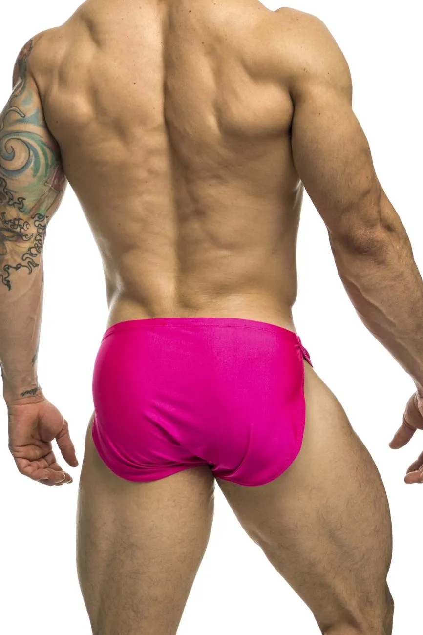Kleidung_Justin   Simon_Herrenunterwäsche JUSTIN SIMON XSJ09 Laufshorts Farbe Knallrosa