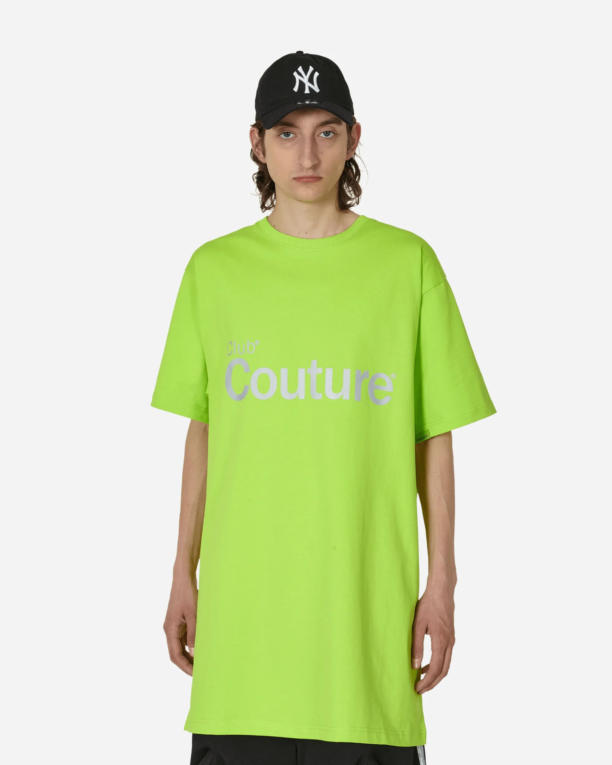 Club Couture 2er-Pack Boxiges & Langes T-Shirt Säuregrün