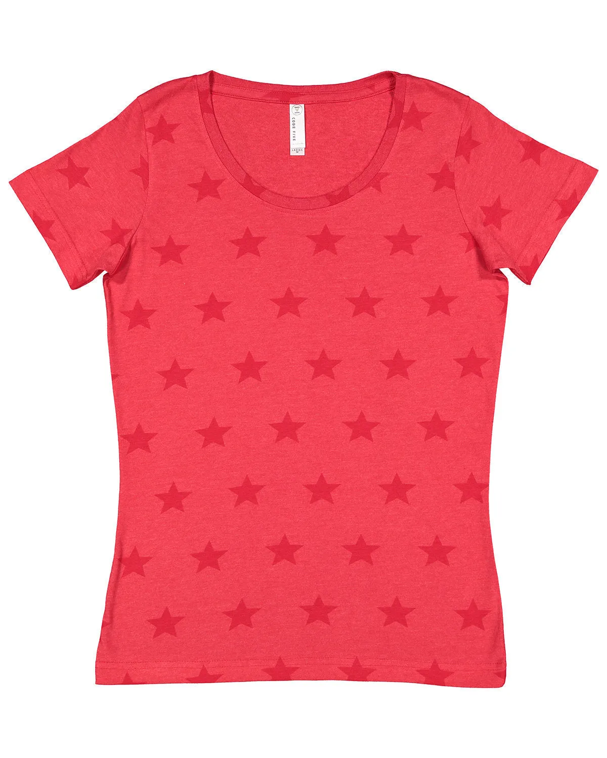 Code Five 3629 Damen Five Star T-Shirt