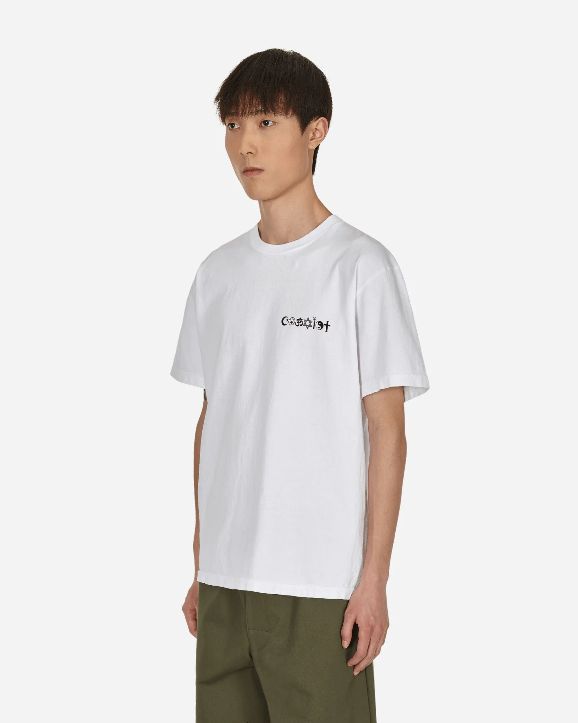 Coexist V2 T-Shirt Weiß