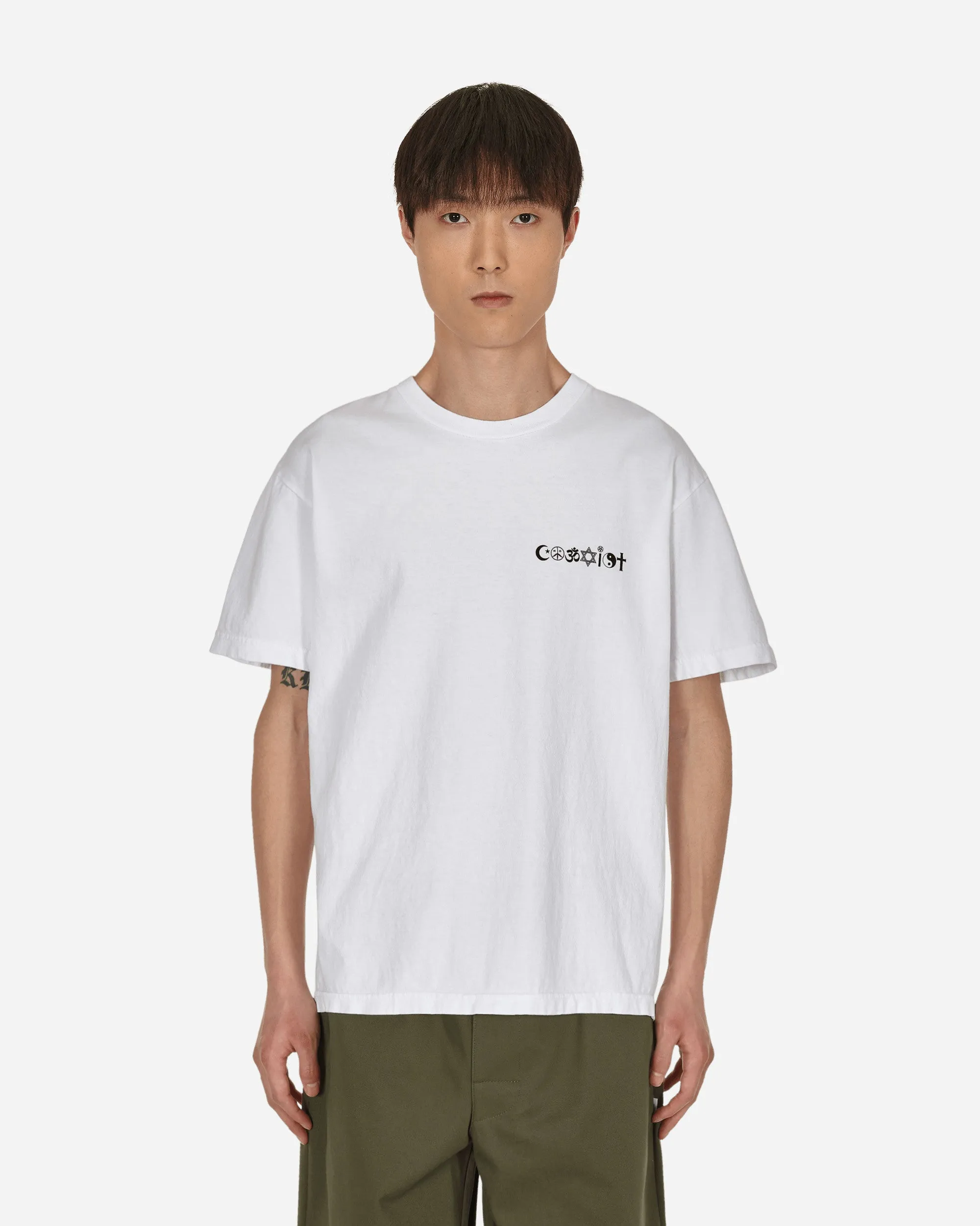 Coexist V2 T-Shirt Weiß