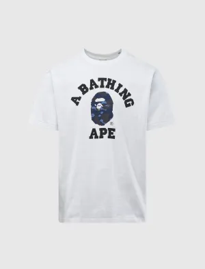 FARBIGES CAMO COLLEGE T-SHIRT