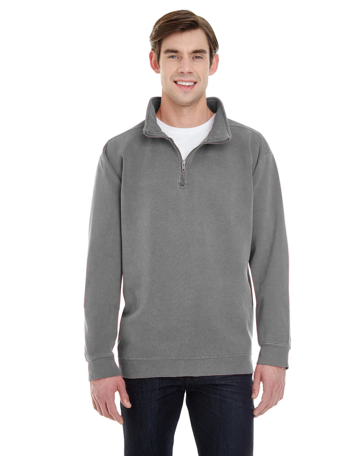 Comfort Colors 1580 Viertelreißverschluss-Sweatshirt für Erwachsene
