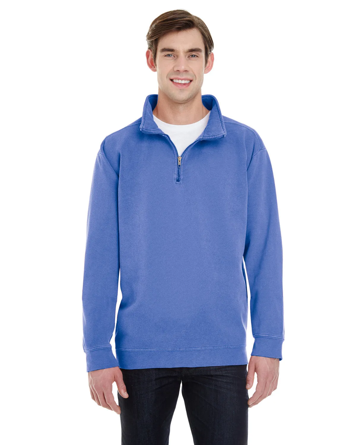 Comfort Colors 1580 Viertelreißverschluss-Sweatshirt für Erwachsene