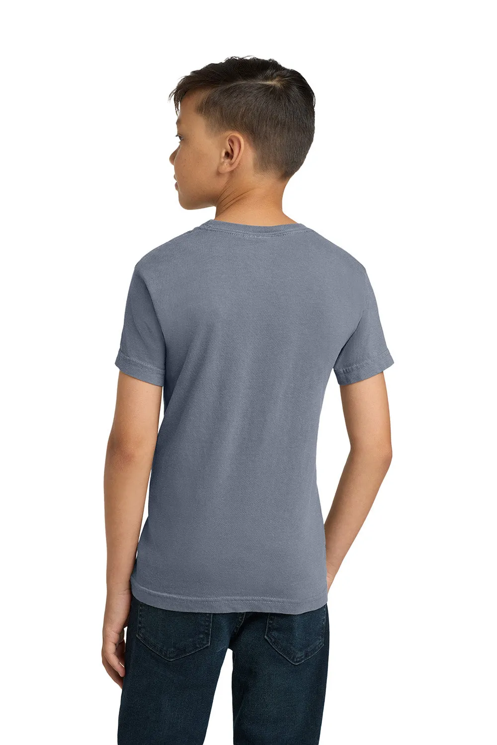 Comfort Colors Jugend Kurzarm Rundhals T-Shirt - Blue Jean