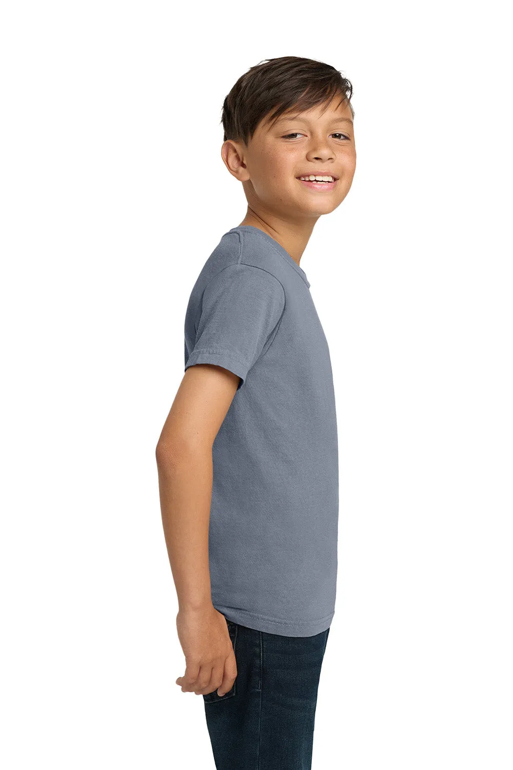 Comfort Colors Jugend Kurzarm Rundhals T-Shirt - Blue Jean