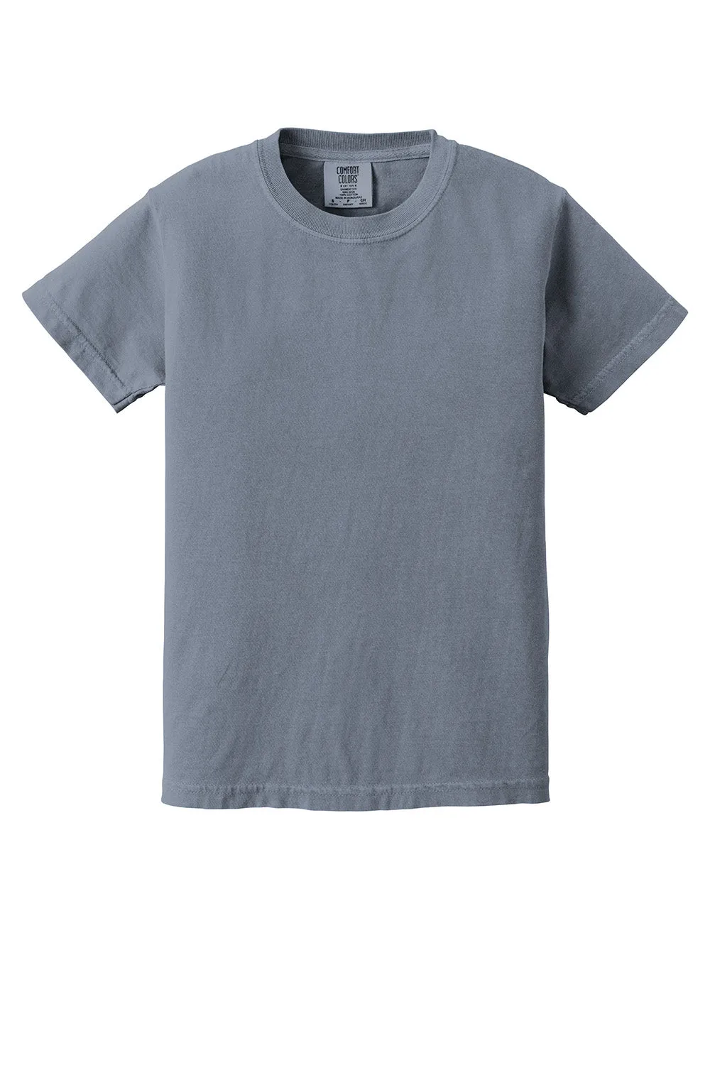 Comfort Colors Jugend Kurzarm Rundhals T-Shirt - Blue Jean