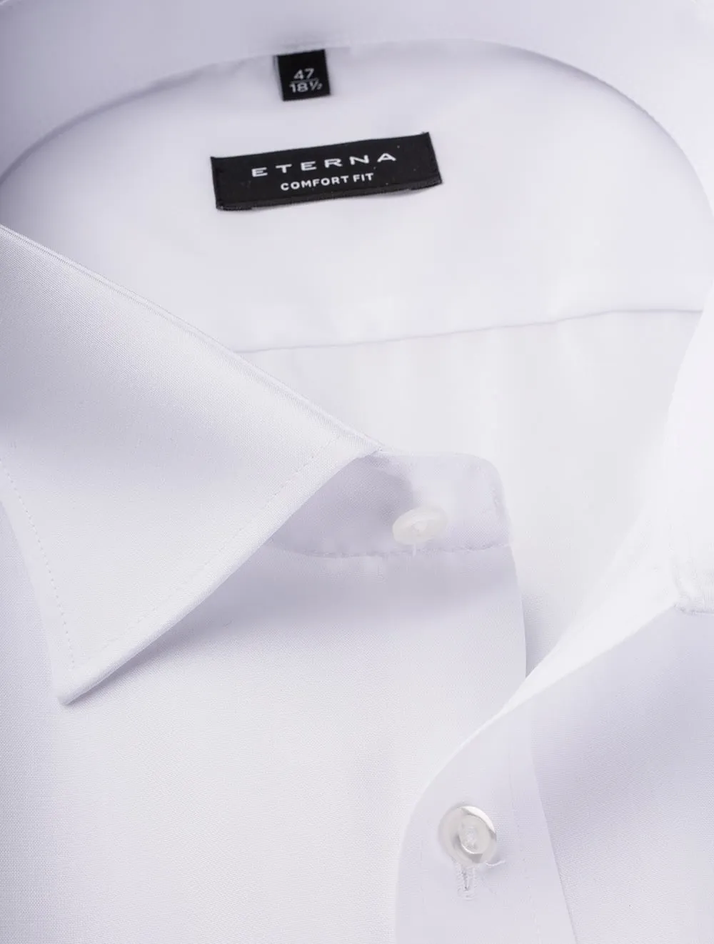 Komfortables Passform-Shirt Weiß