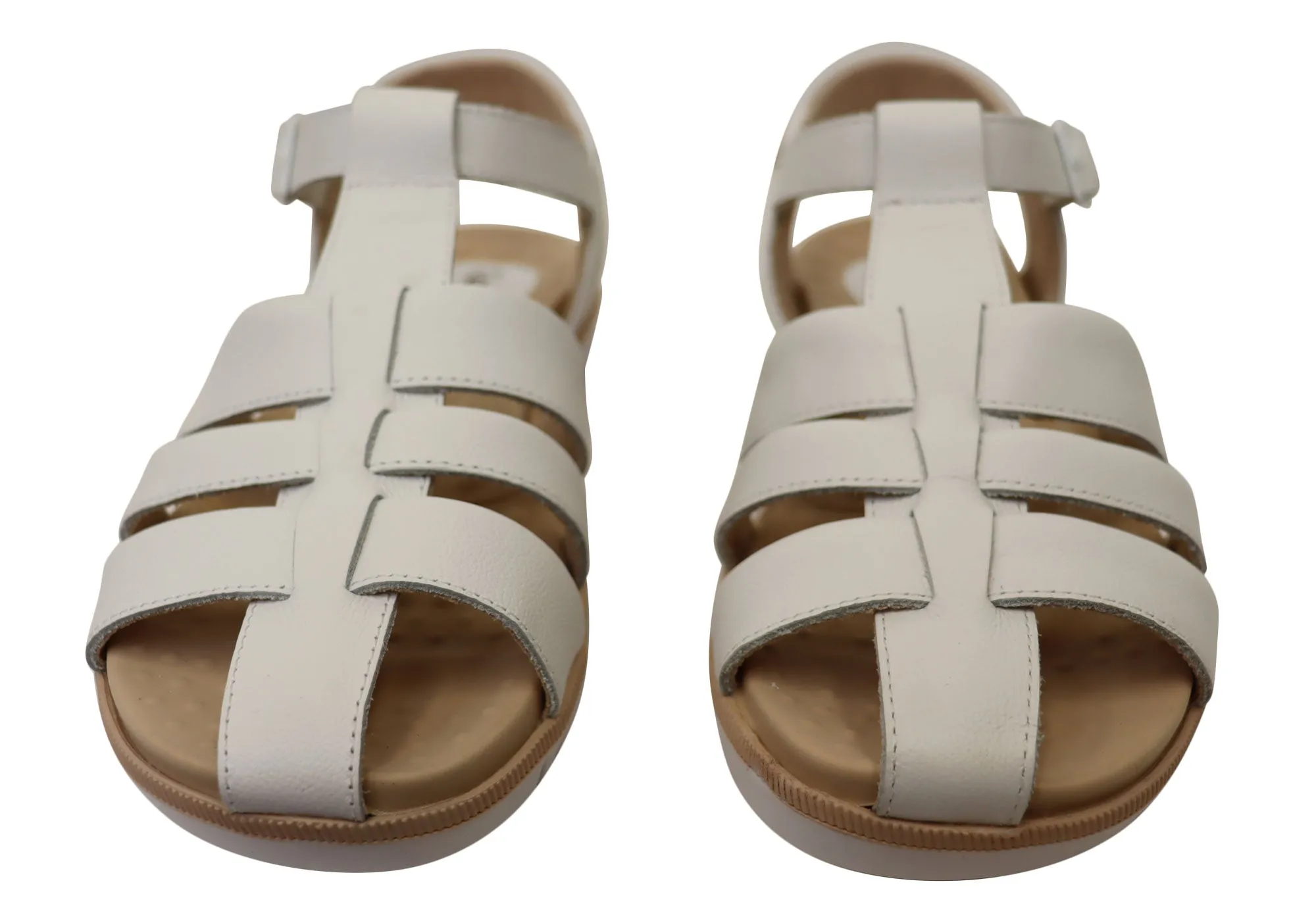 Comfortflex Kelly Damen Bequeme Ledersandalen Hergestellt in Brasilien Comfortflex Schuhe