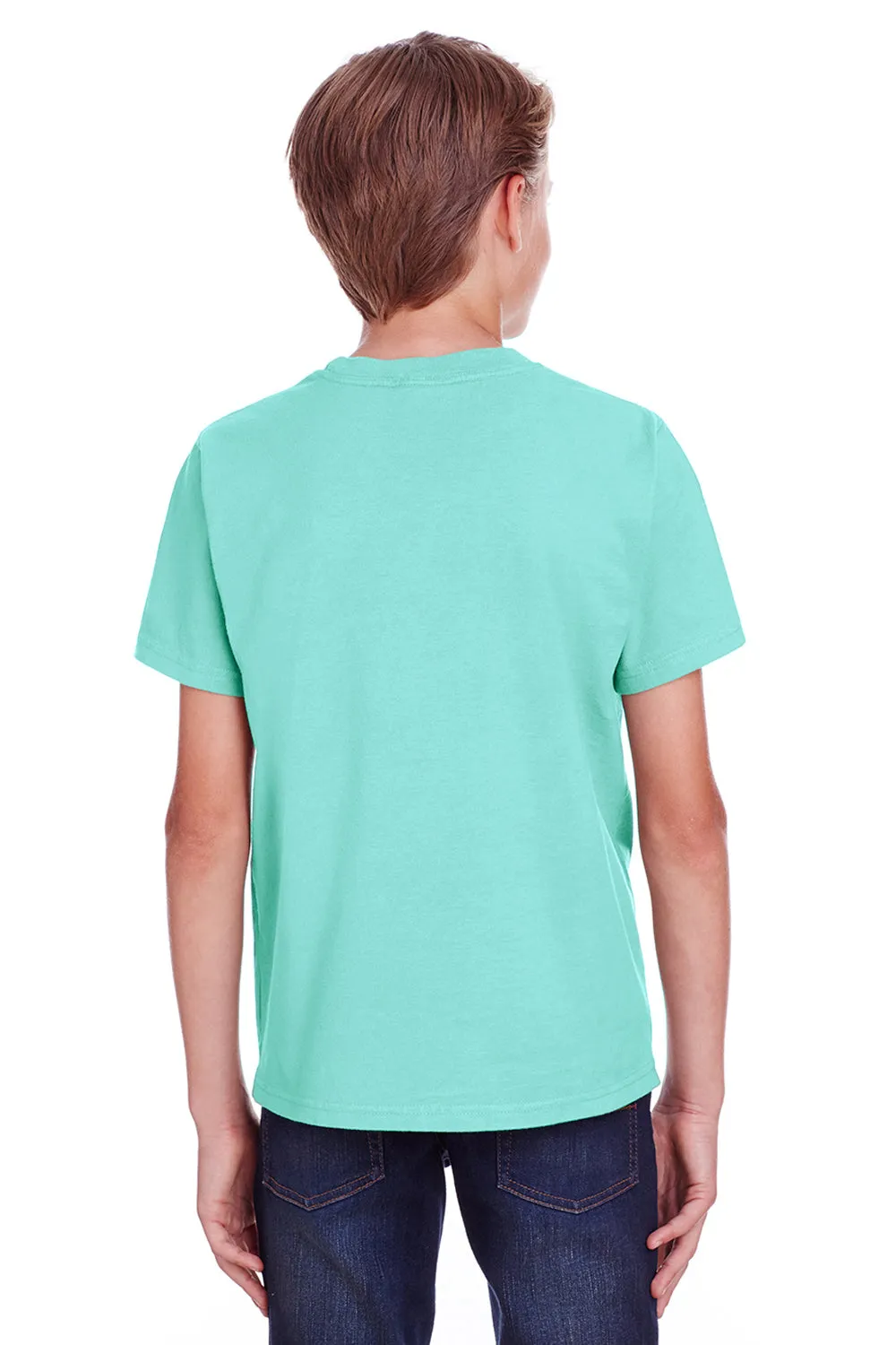 ComfortWash By Hanes Jugend Kurzarm Rundhals T-Shirt - Minzgrün