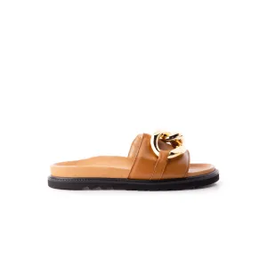 Conquista Leder in Tan