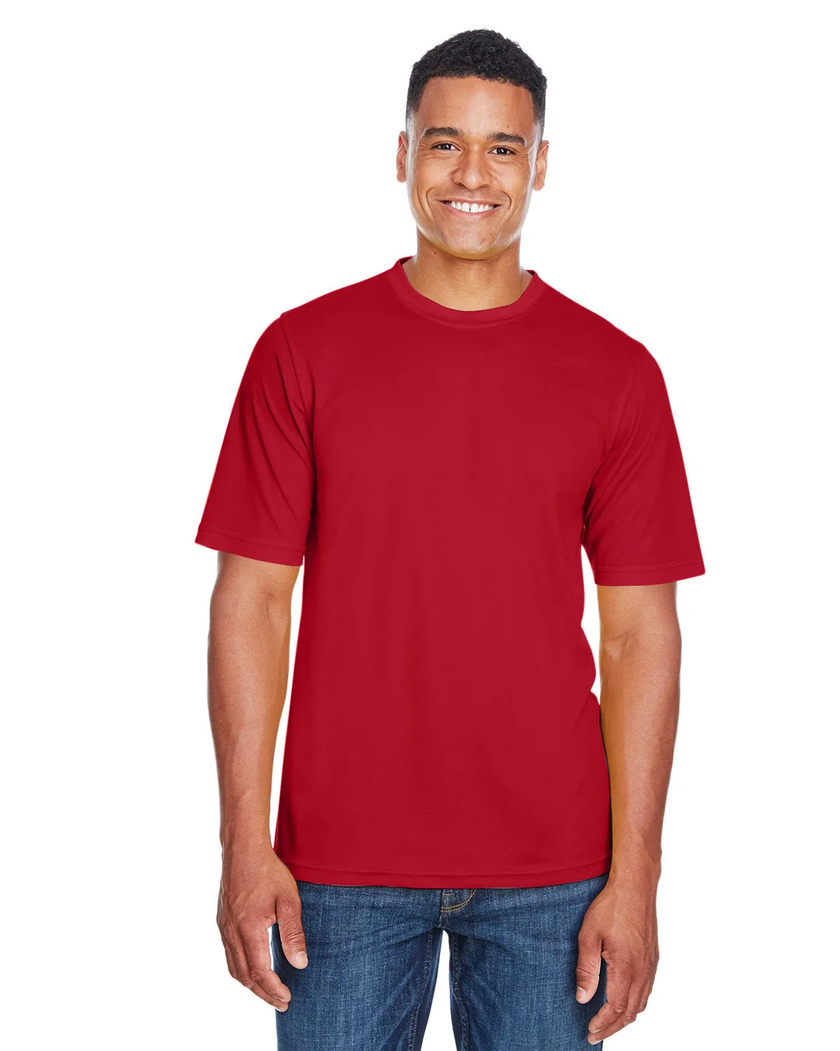 Core 365 88182 Herren Pace PerformancePiqu Rundhalsausschnitt