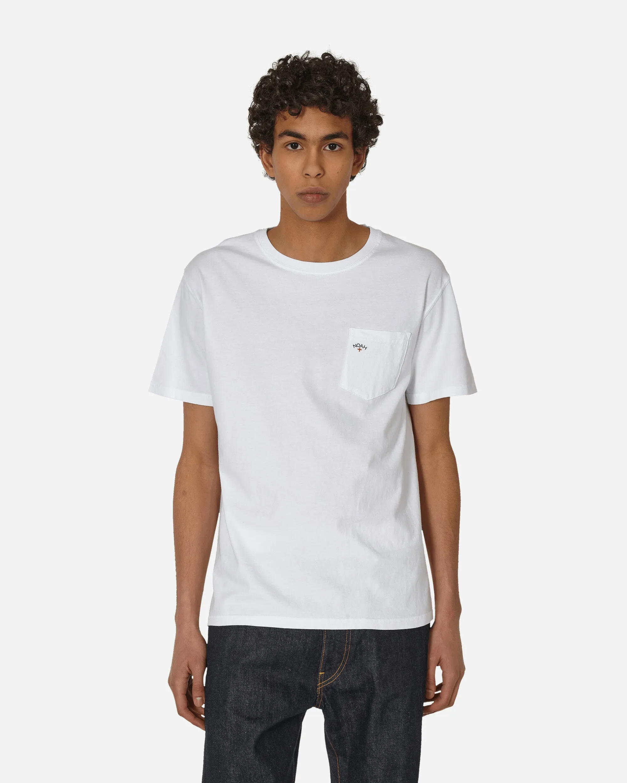 Core Logo Pocket T-Shirt Weiß