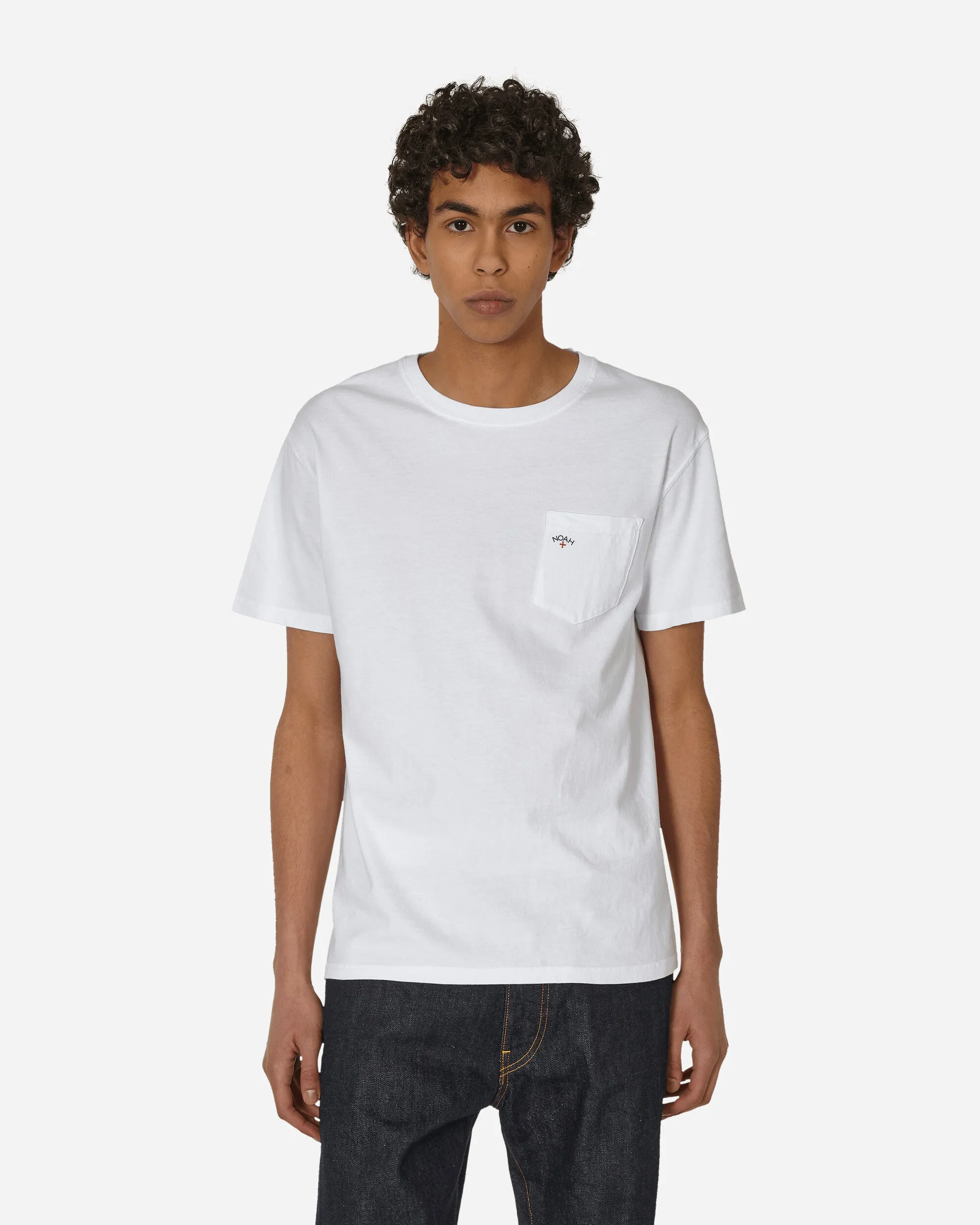 Core Logo Pocket T-Shirt Weiß
