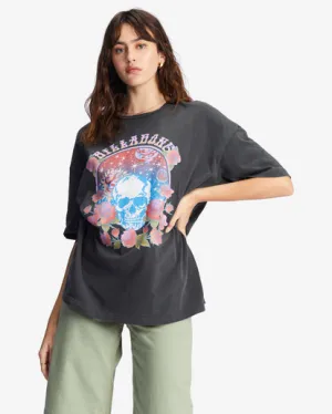 Cosmic Garden Übergroßes Boyfriend-T-Shirt