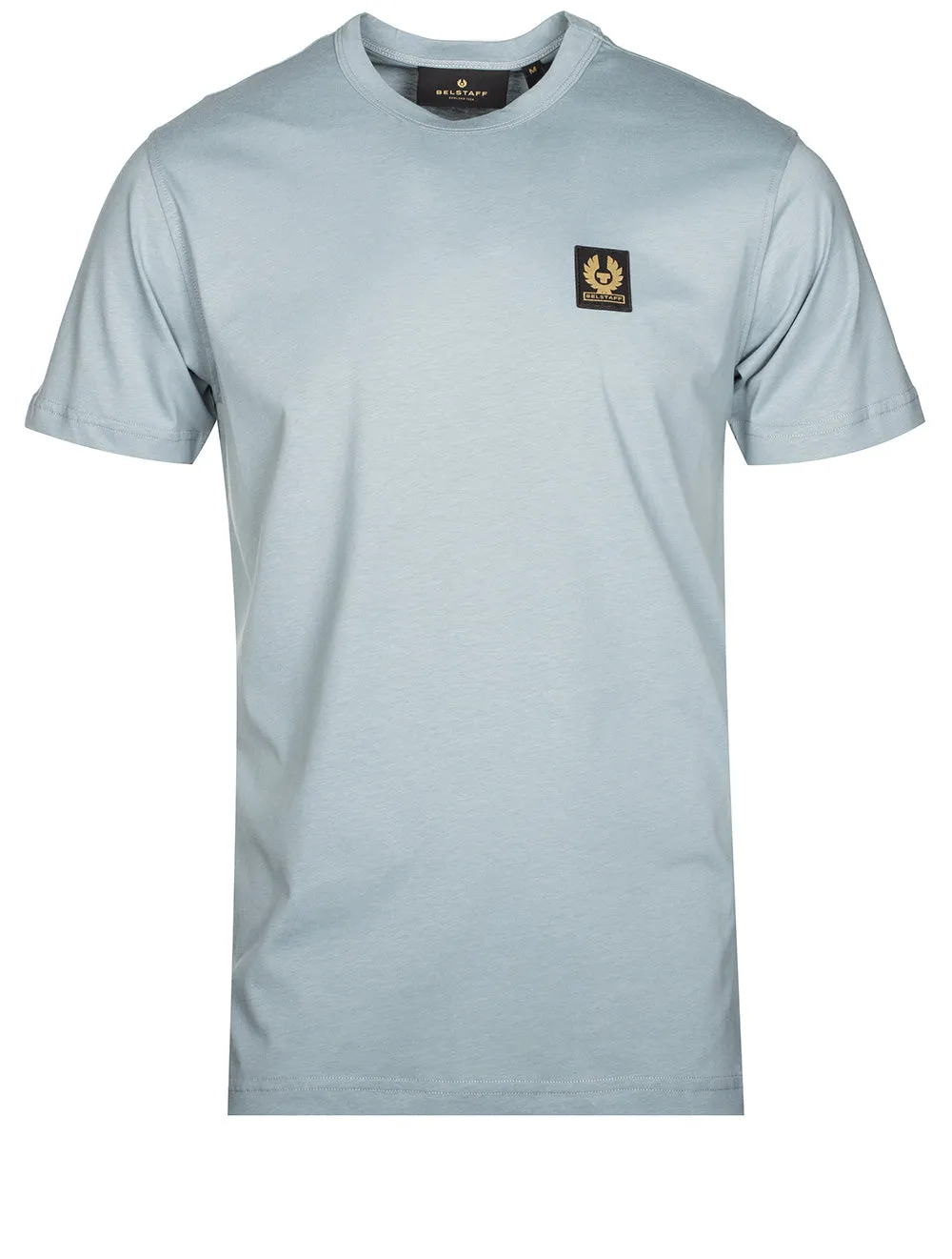 Baumwoll-T-Shirt Arktisblau