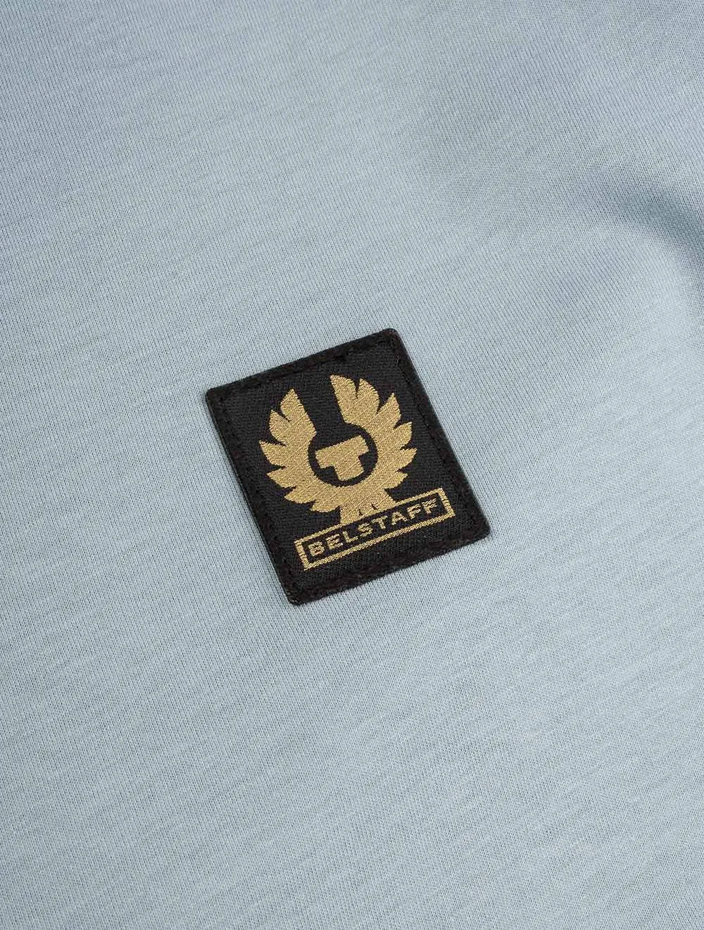 Baumwoll-T-Shirt Arktisblau