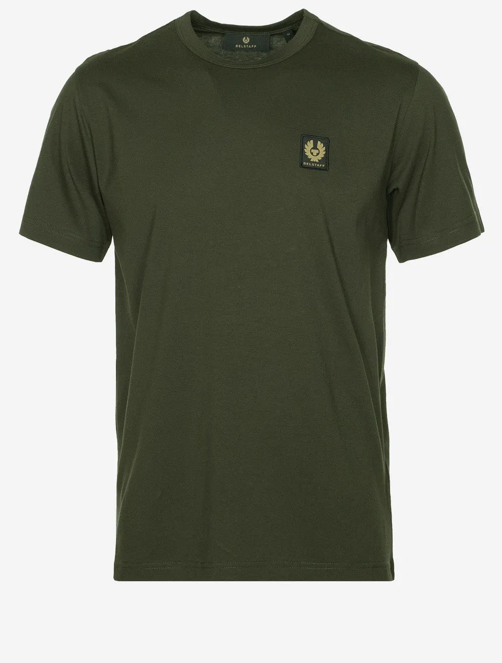 Baumwoll-T-Shirt Fliesen Grün