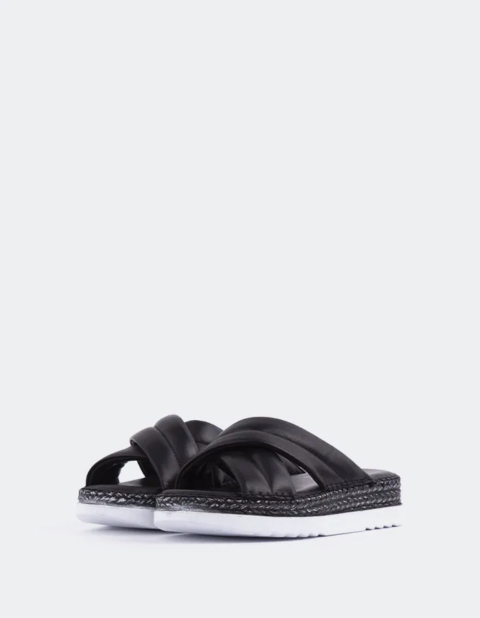 Cranwell Leder in Schwarz