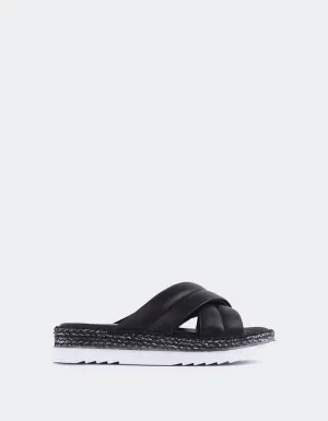 Cranwell Leder in Schwarz