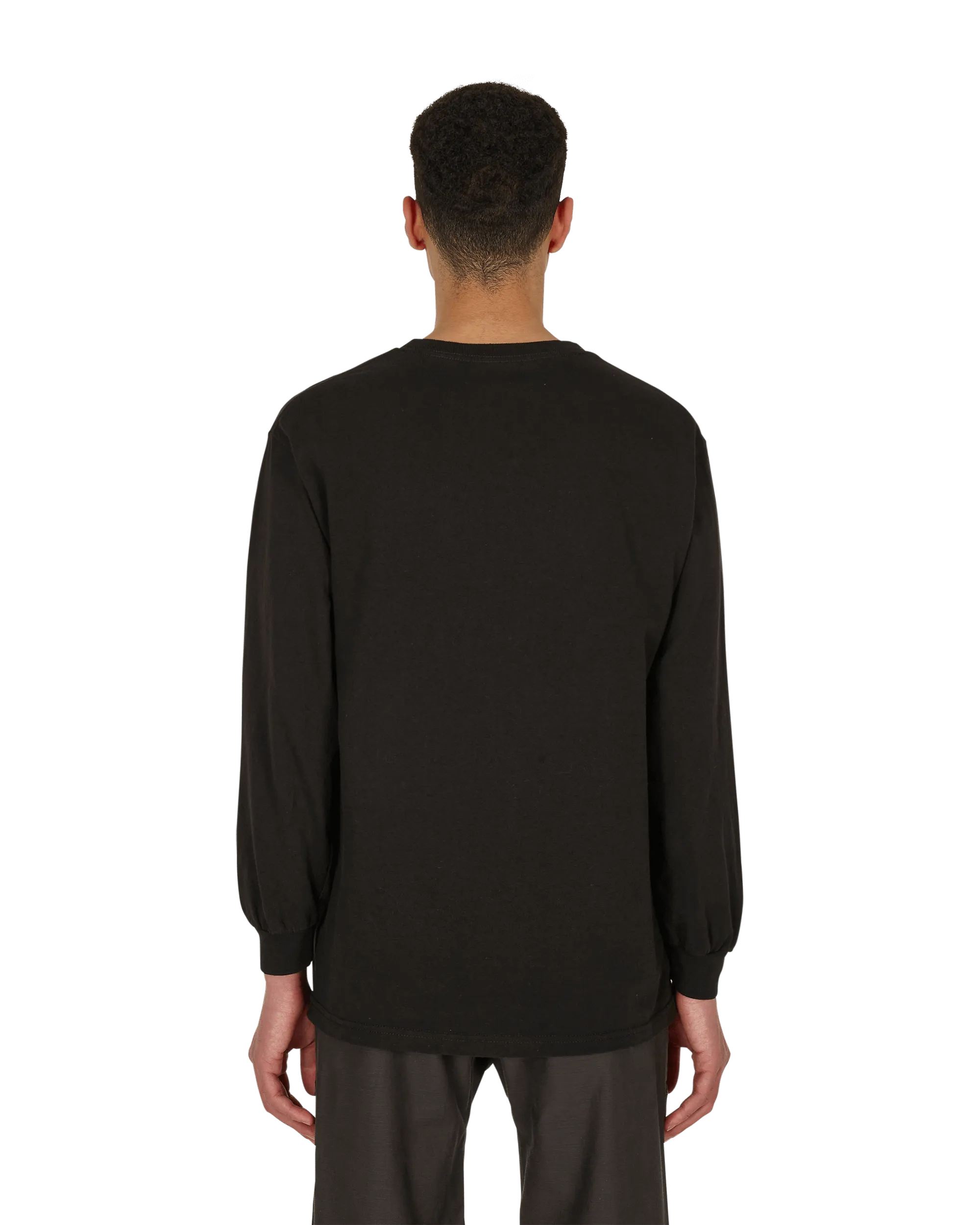 Creature Logo Langarm T-Shirt Schwarz