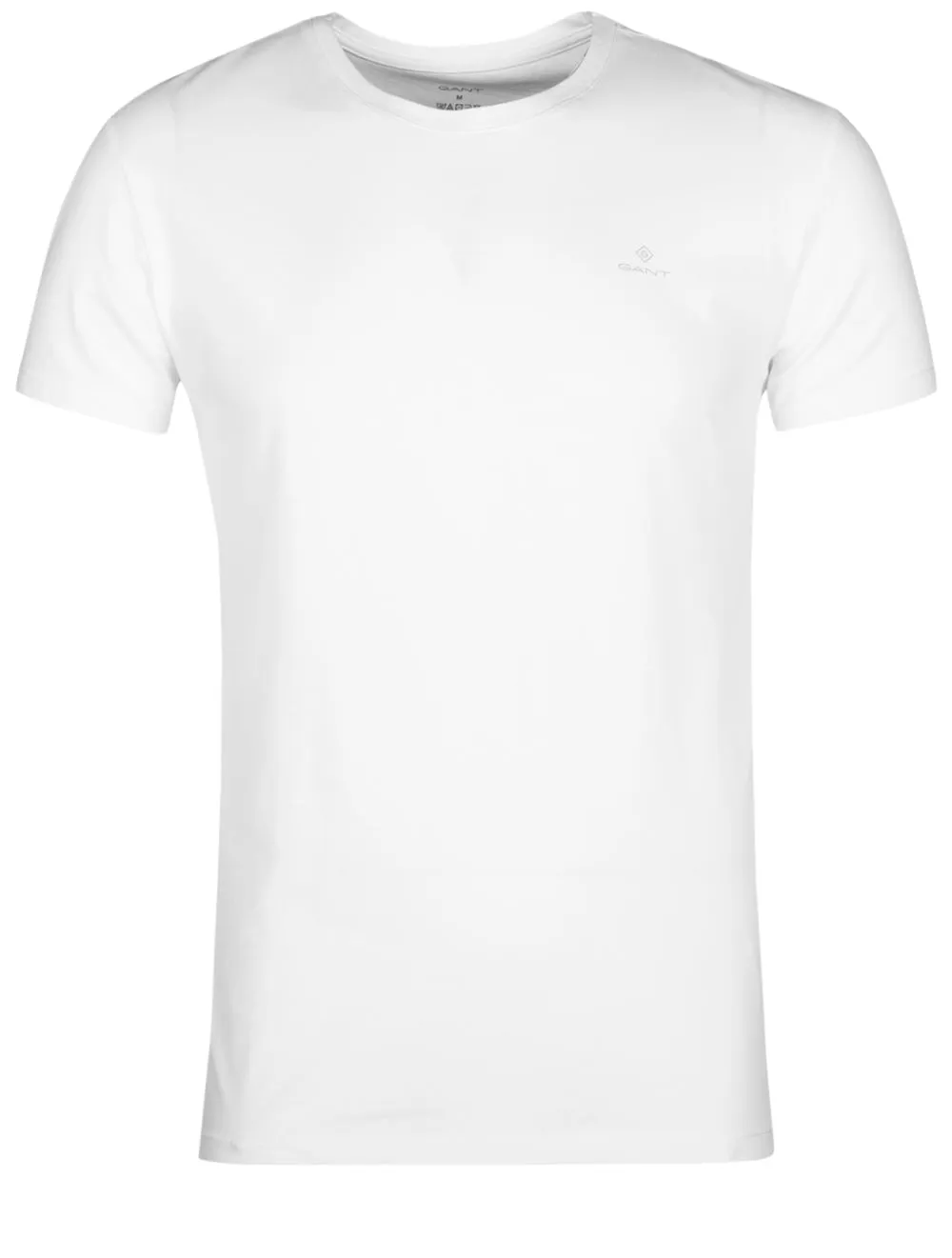 Crewneck T-Shirt 2er-Pack Marineblau Weiß